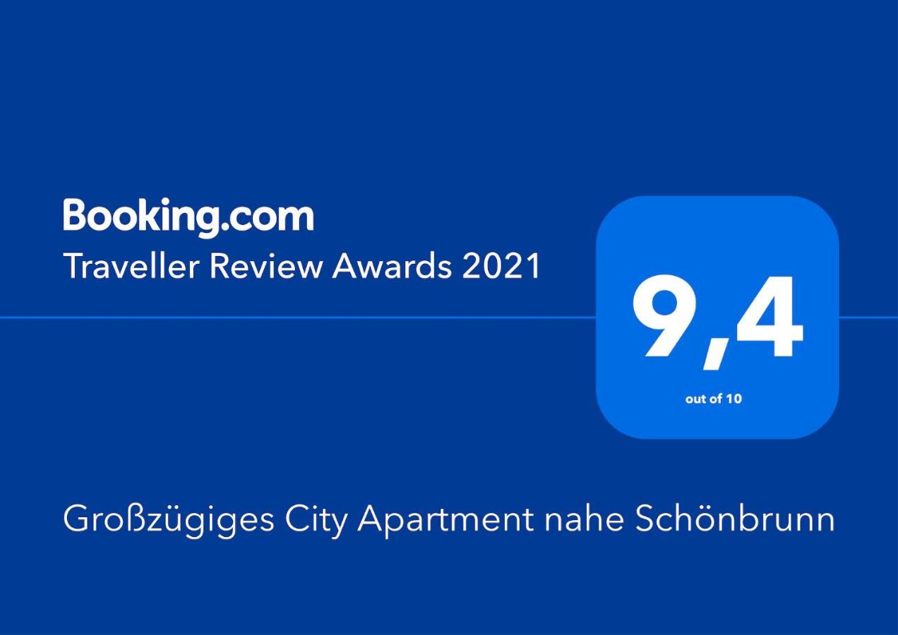 Grosszugiges City Apartment Nahe Schonbrunn Wenen Buitenkant foto